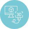 3D property tours icon