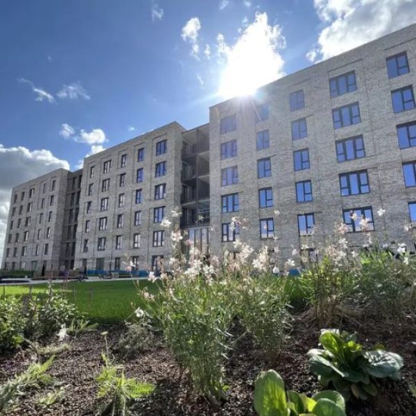 outside of The Dials building complex